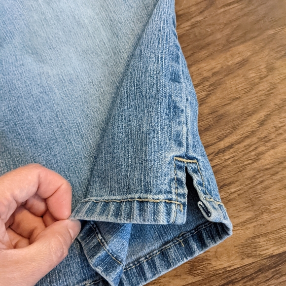 Angels Bermuda Jean Shorts - Picture 4 of 8